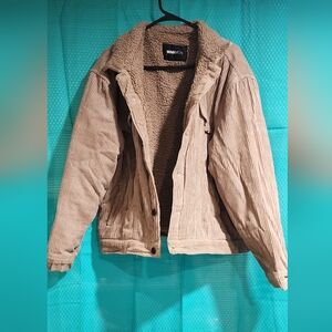 Mens Sherpa Corduroy Jacket